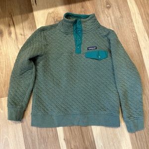 Patagonia Organic Cotton Quilt Synchilla Snap-T Pull Over